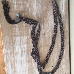 Chan Luu long beaded necklace